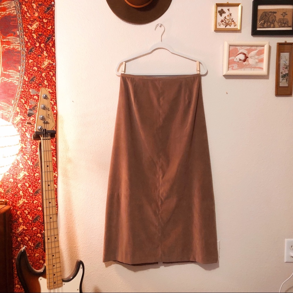 Suede Norton McNaughton Skirt